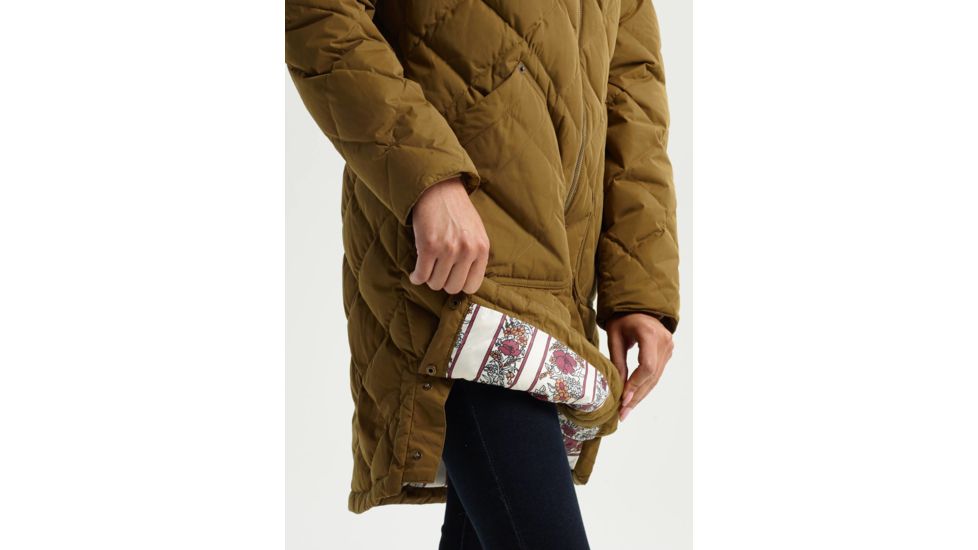 Burton Bixby Down Jacket - Womens, Hickory, Small, 17458102301S