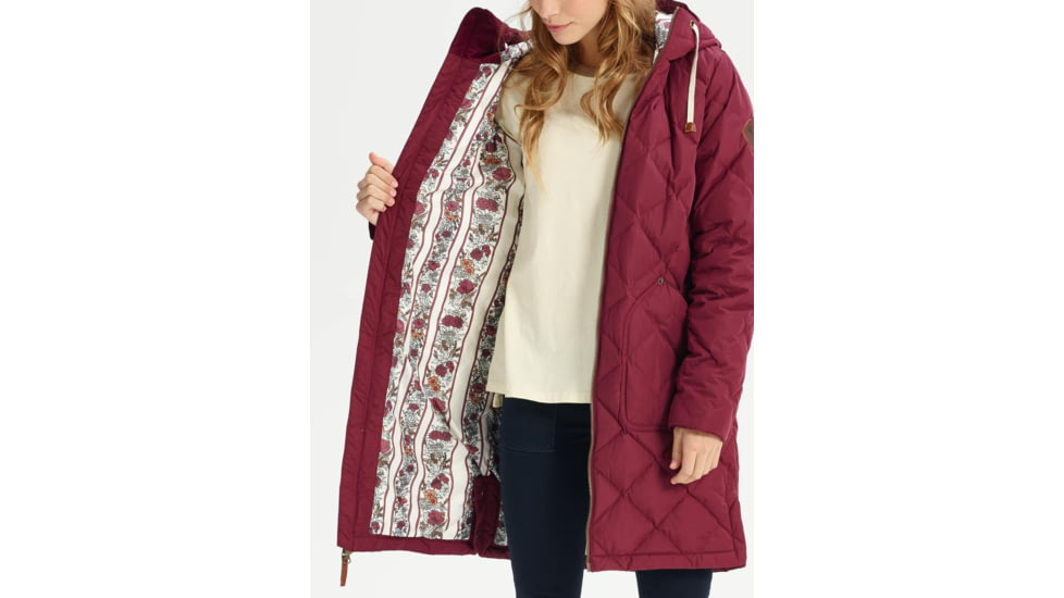 Burton Bixby Down Jacket - Womens, Pulloverrt Royal, Medium, 17458102600M