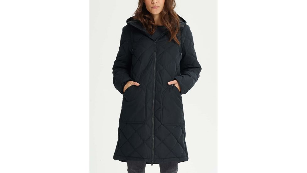 Burton Bixby Down Jacket - Womens, True Black, Extra Small, 17458102001XS