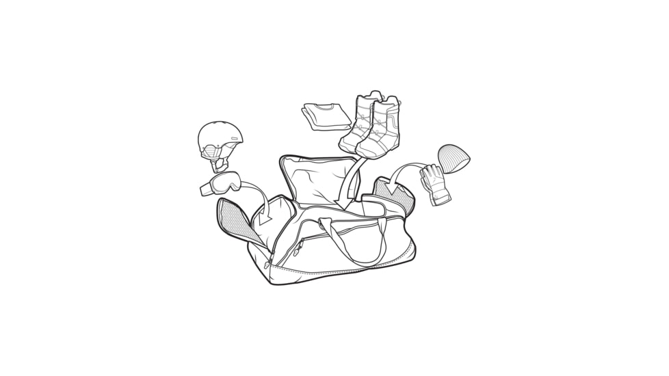 Burton Boothaus Bag 2.0, Large, Classic Blue, Large, 11032106400