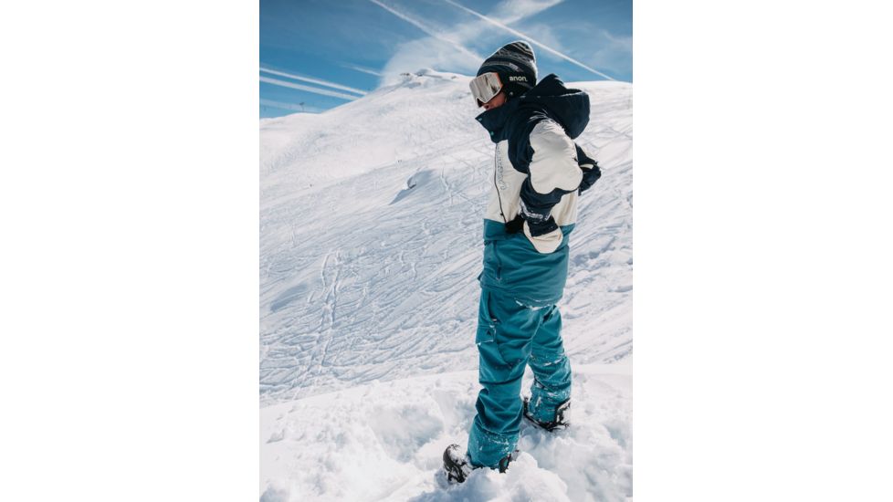 Burton Breach Insulated Jacket - Mens, Dress Blue / Almond Milk / Storm Blue, Extra Large, 10180106401-XL