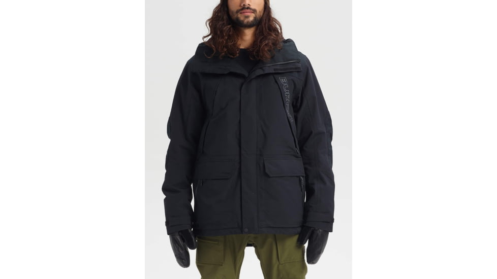 Burton Breach Insulated Jacket - Mens, True Black, Medium, 10180106001-M