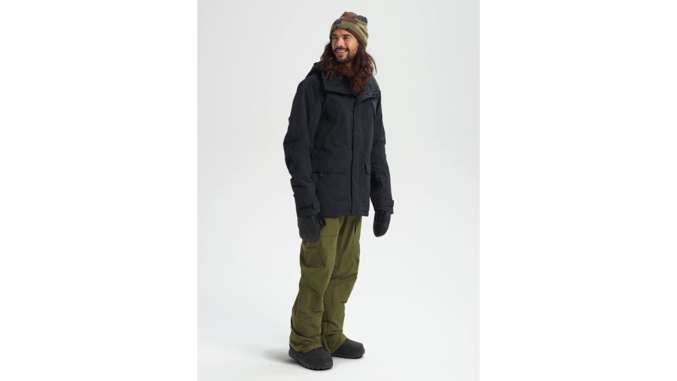 Burton Breach Insulated Jacket - Mens, True Black, Medium, 10180106001-M
