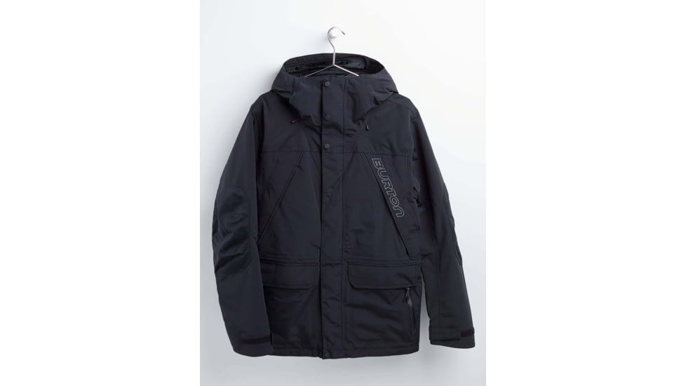 Burton Breach Insulated Jacket - Mens, True Black, Small, 10180108001-S