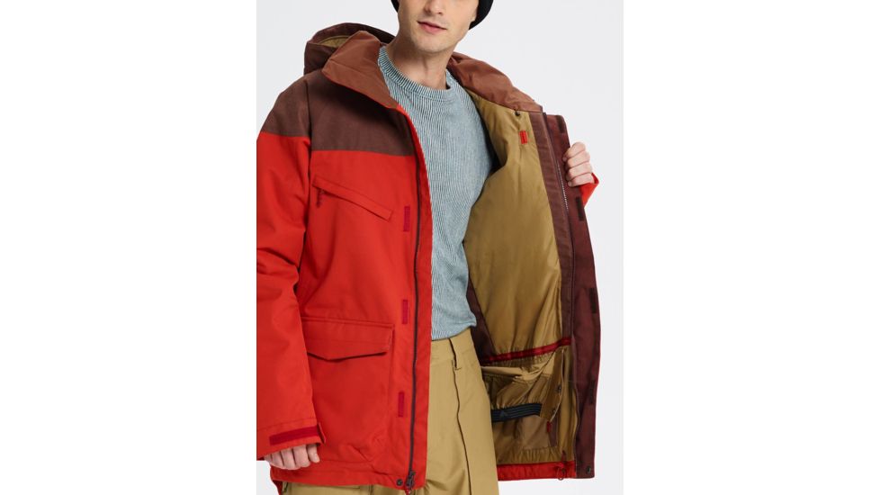 Burton Breach Jacket - Mens, Bitter/Chstwx, Medium, 10180105601M