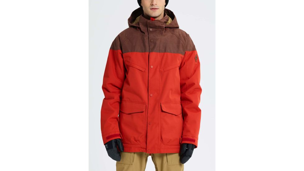 Burton Breach Jacket - Mens, Bitter/Chstwx, Medium, 10180105601M