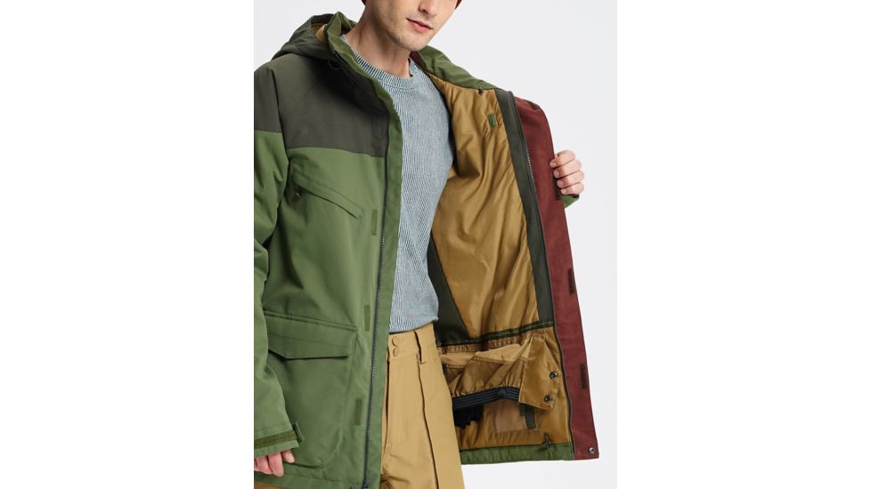 Burton Breach Jacket - Mens, Clover/Frstnt, Medium, 10180105302M