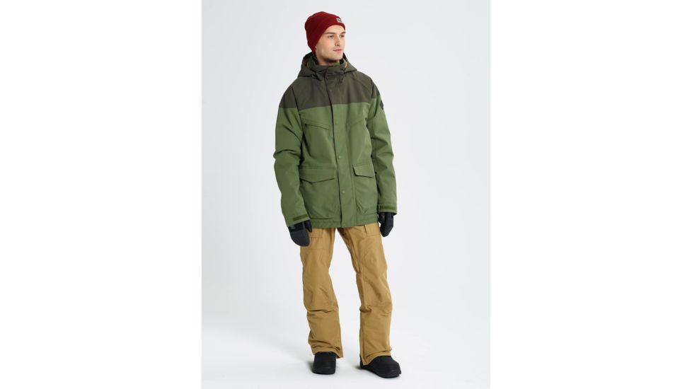 Burton Breach Jacket - Mens, Clover/Frstnt, Medium, 10180105302M