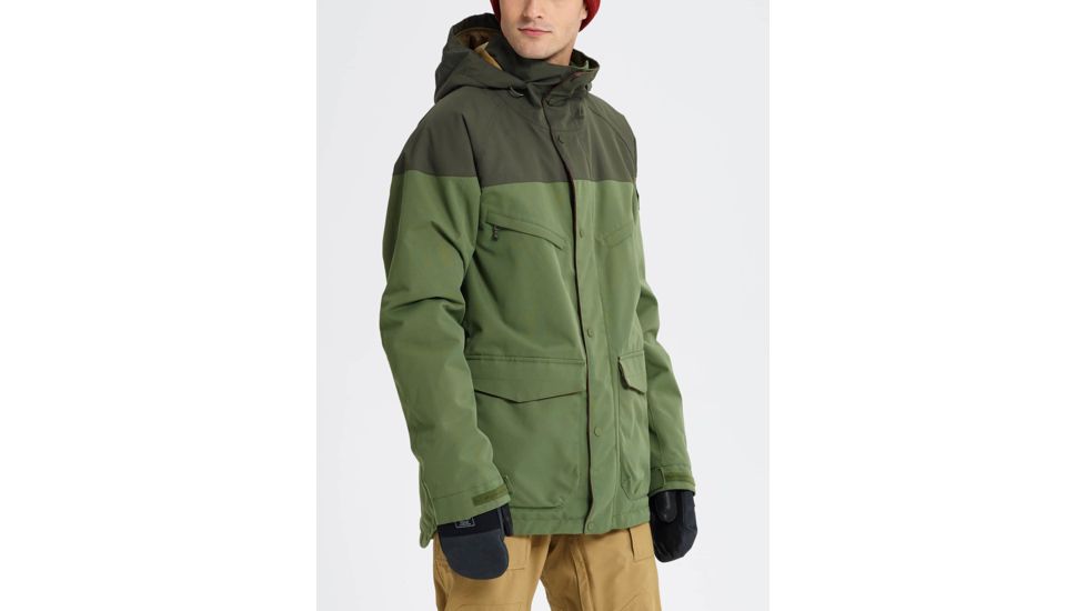 Burton Breach Jacket - Mens, Clover/Frstnt, Medium, 10180105302M