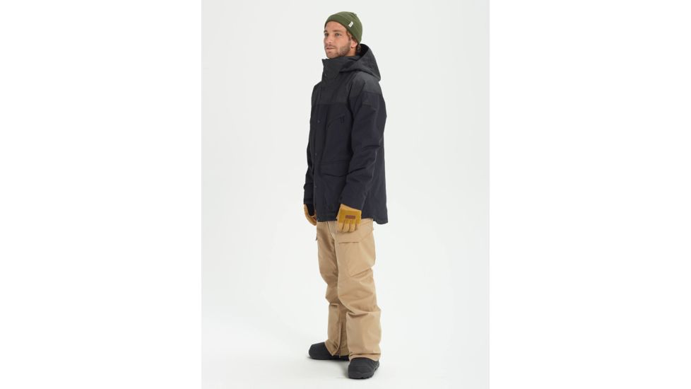 Burton Breach Jacket - Mens, Trublk/Trblwx, Small, 10180104002S