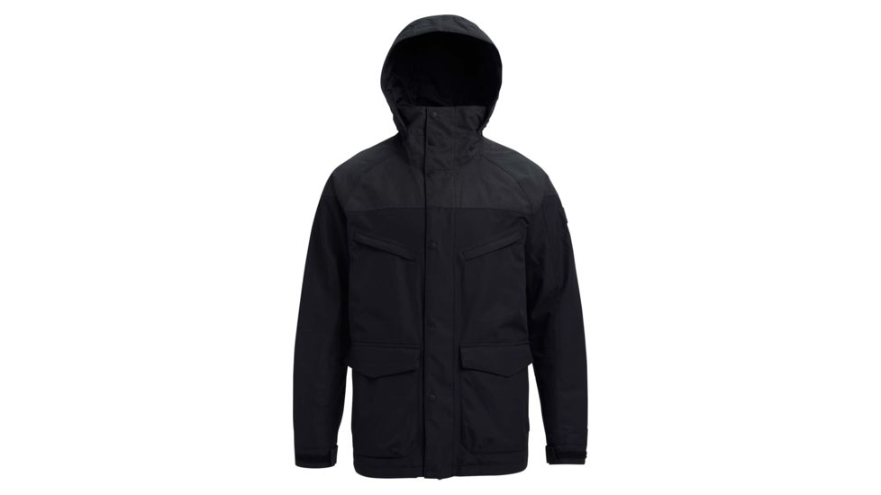 Burton Breach Jacket - Mens, Trublk/Trblwx, Small, 10180104002S
