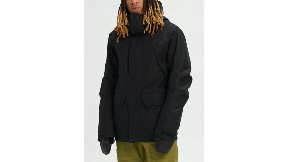 Burton Breach Jacket - Mens, True Black, Extra Large, 21433100001-XL