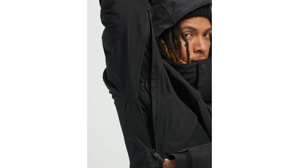Burton Breach Jacket - Mens, True Black, Extra Large, 21433100001-XL