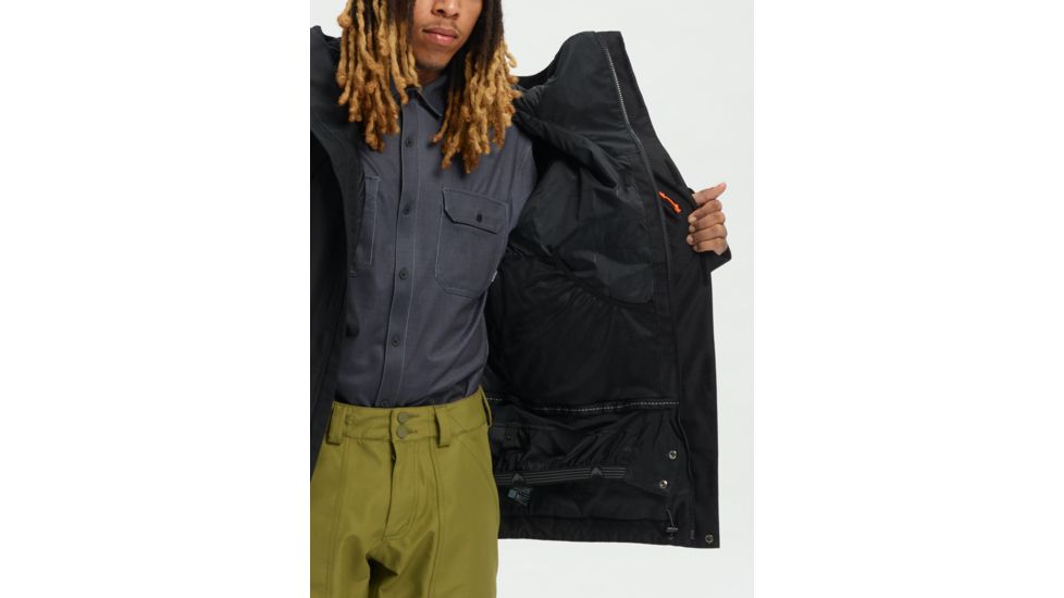 Burton Breach Jacket - Mens, True Black, Extra Large, 21433100001-XL