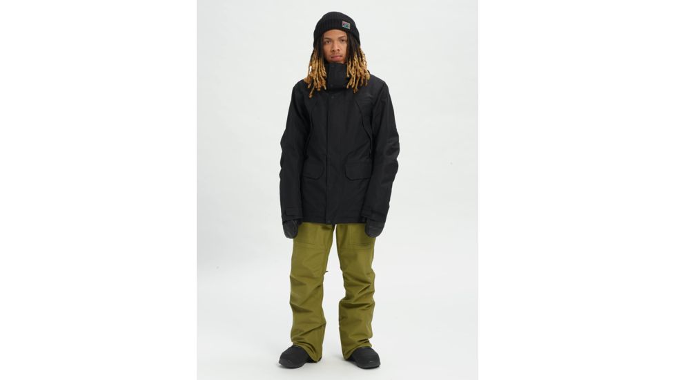 Burton Breach Jacket - Mens, True Black, Extra Large, 21433100001-XL