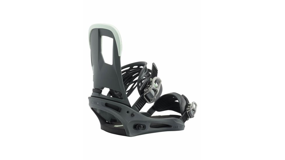 Burton Cartel Snowboard Bindings, Salty Shark, Large, 10539105043L