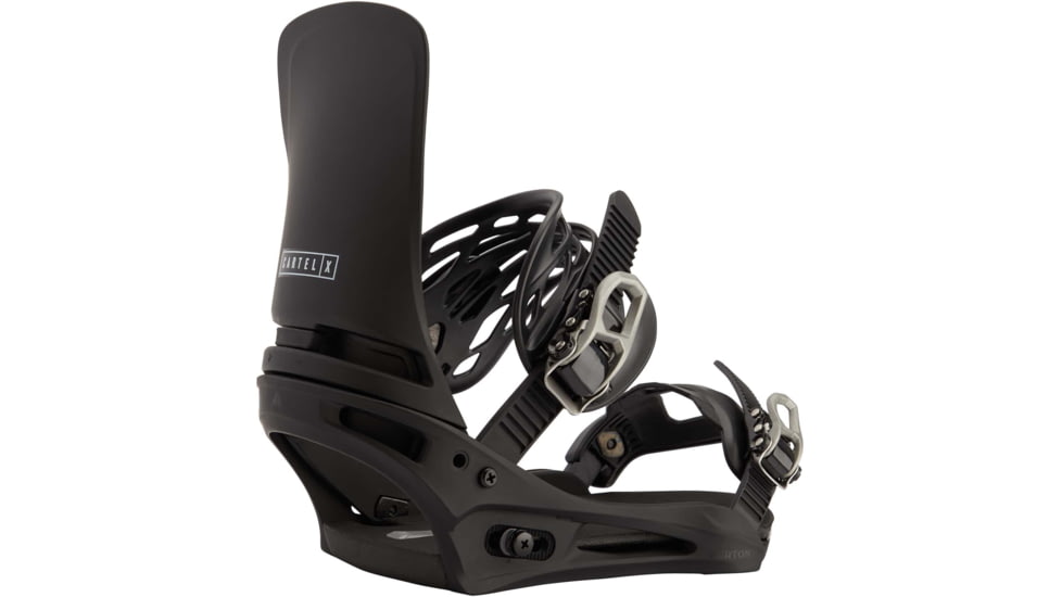 Burton Cartel X Re-Flex Snowboard Binding - Men's, Black, Medium, 22230100001-M