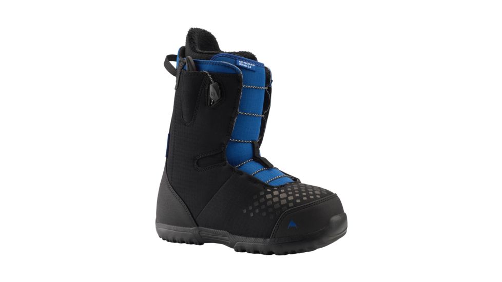 Burton Concord Smalls Snowboard Boots - Kids, Black/Blue, 4K, 11672106011-4K