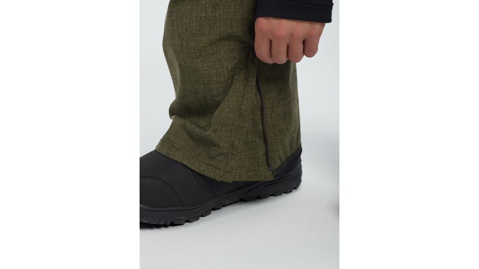 Burton Covert Insulated Pant - Mens, Keef Heather, Small, 13160105300-S