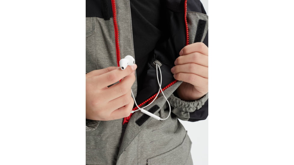 Burton Covert Jacket - Kids, Bog Heather / True Black, Small, 20537101020-S