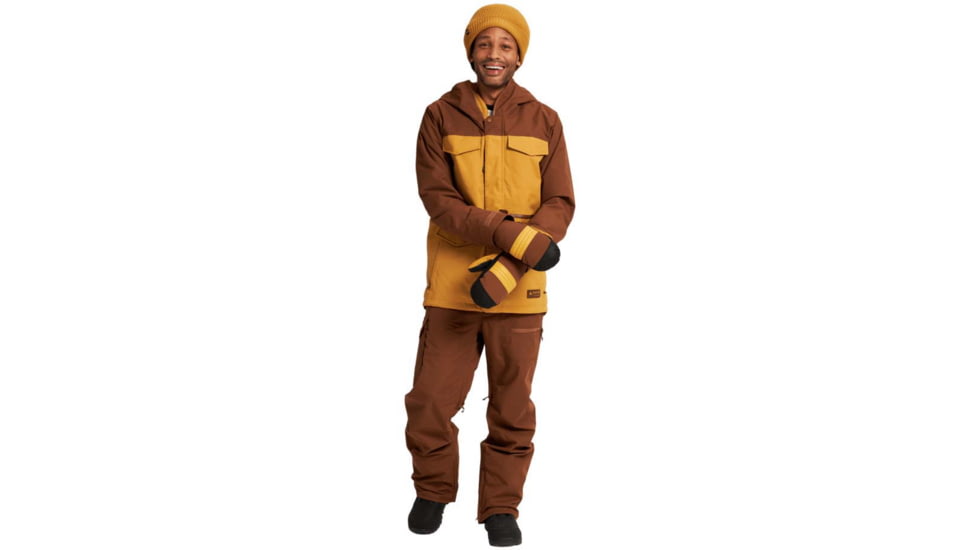 Burton Covert Jacket - Mens, Bison/Wood Thrush, 2XL, 13065107202-XXL