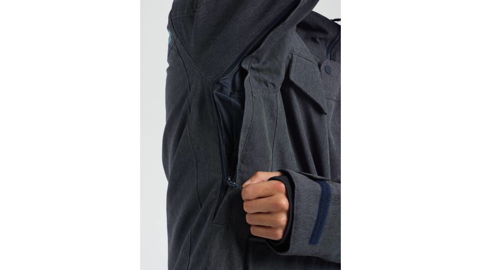 Burton Covert Jacket - Mens, Denim, Medium, 13065105401-M