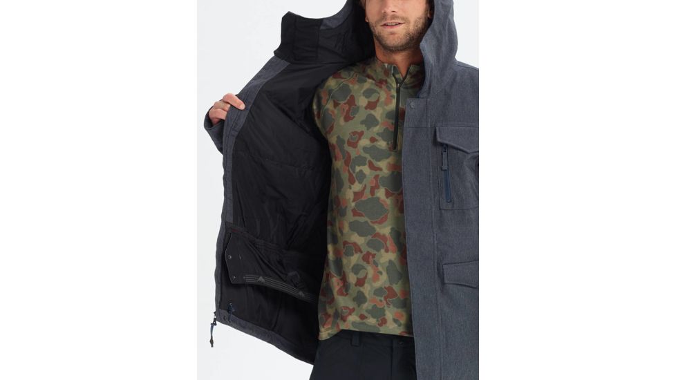 Burton Covert Jacket - Mens, Denim, Large, 13065103403L