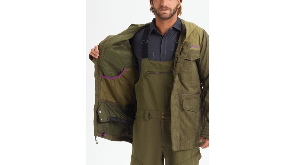 Burton Covert Jacket - Mens, Keef Heather / Martini Olive, Medium, 13065105300-M