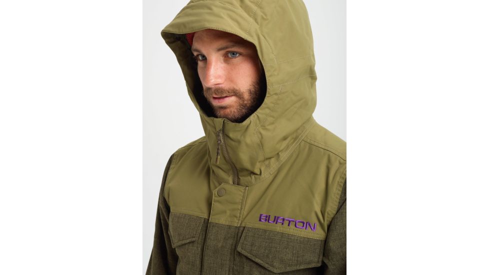 Burton Covert Jacket - Mens, Keef Heather / Martini Olive, Medium, 13065105300-M