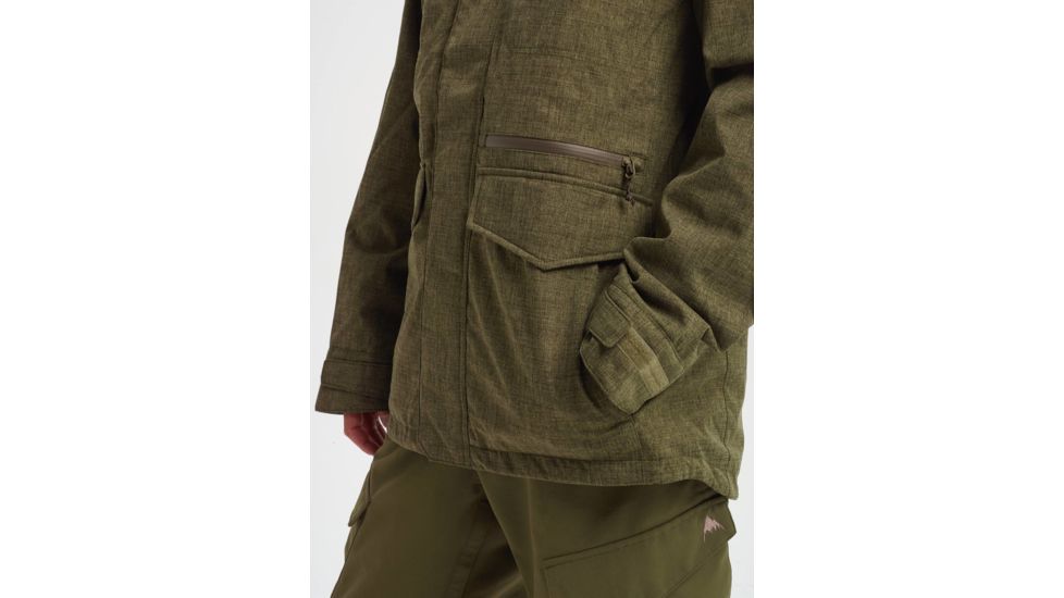 Burton Covert Jacket - Mens, Keef Heather / Martini Olive, Medium, 13065105300-M