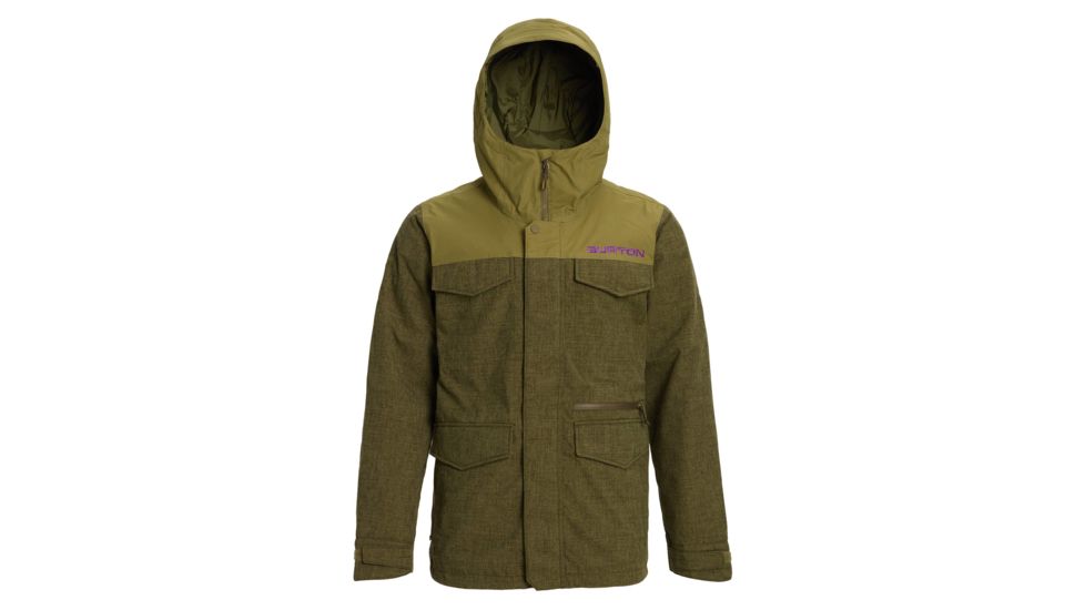 Burton Covert Jacket - Mens, Keef Heather / Martini Olive, Medium, 13065105300-M