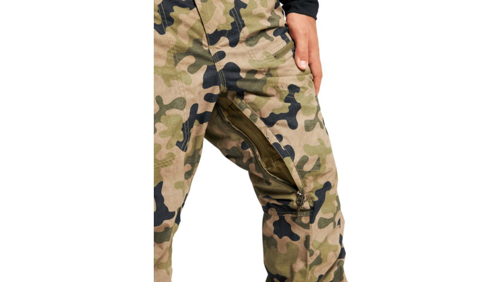 Burton Covert Pant - Mens, Martini Olive Terra Camo, Extra Large, 13139107962-XL