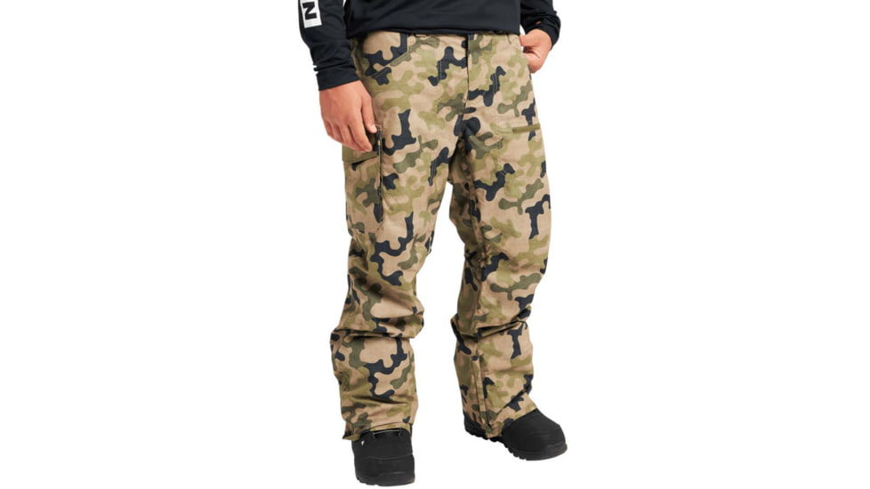 Burton Covert Pant - Men's, Martini Olive Terra Camo, Extra Large, 13139107962-XL
