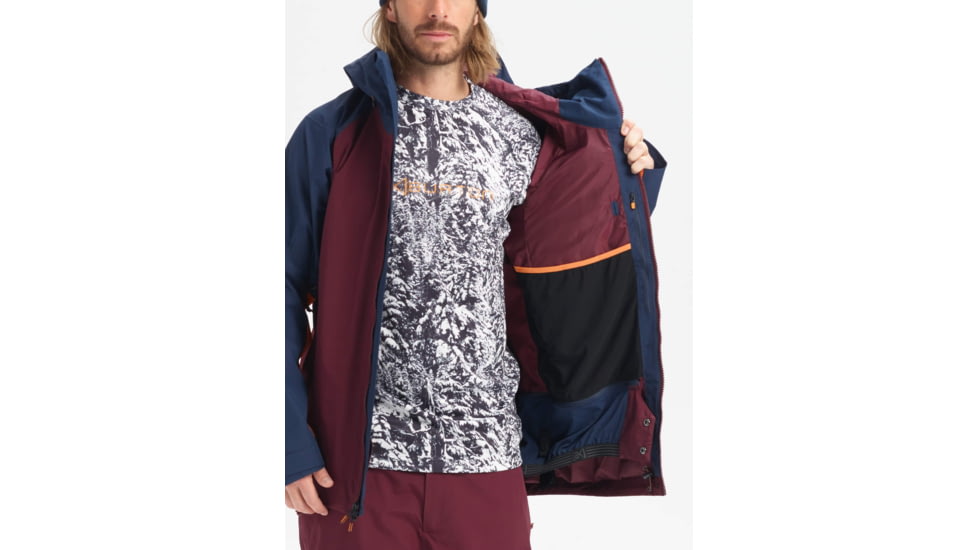 Burton Cyclic Jacket - Mens, Port Royal / Dress Blue / Russet Orange, Medium, 10002106600-M