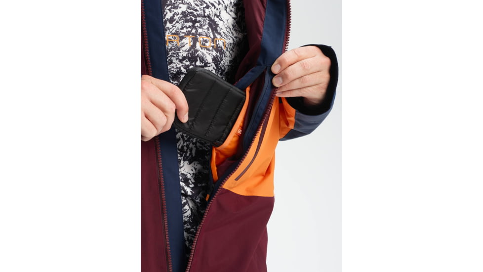 Burton Cyclic Jacket - Mens, Port Royal / Dress Blue / Russet Orange, Medium, 10002106600-M