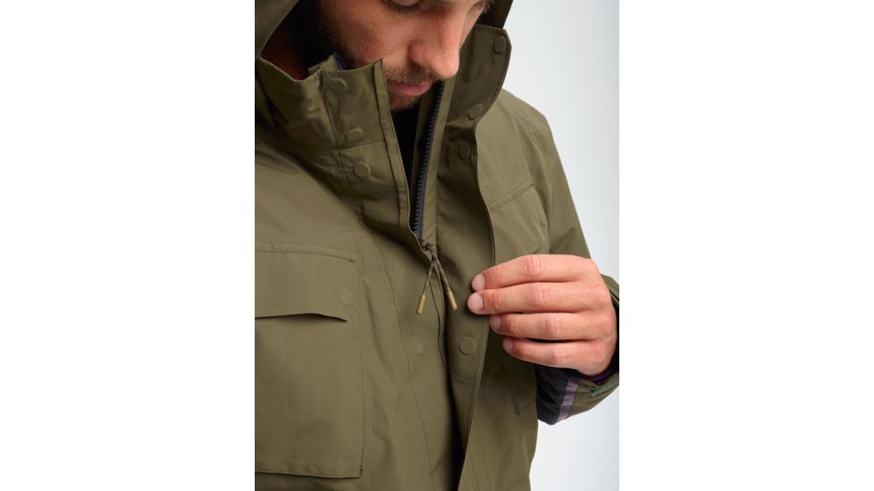 Burton Edgecomb 3-in-1 Jacket - Mens, Keef / True Black, Medium, 20527101300-M