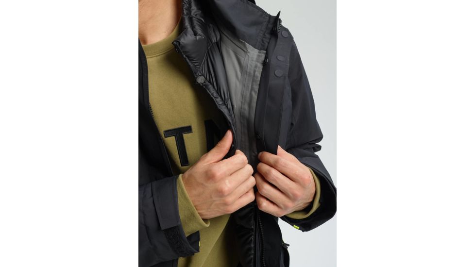 Burton Edgecomb 3-in-1 Jacket - Mens, True Black, Large, 20527101001-L