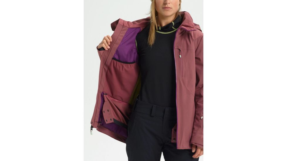 Burton Embark Jacket - Womens, Rose Brown, Medium, 10010106200-M