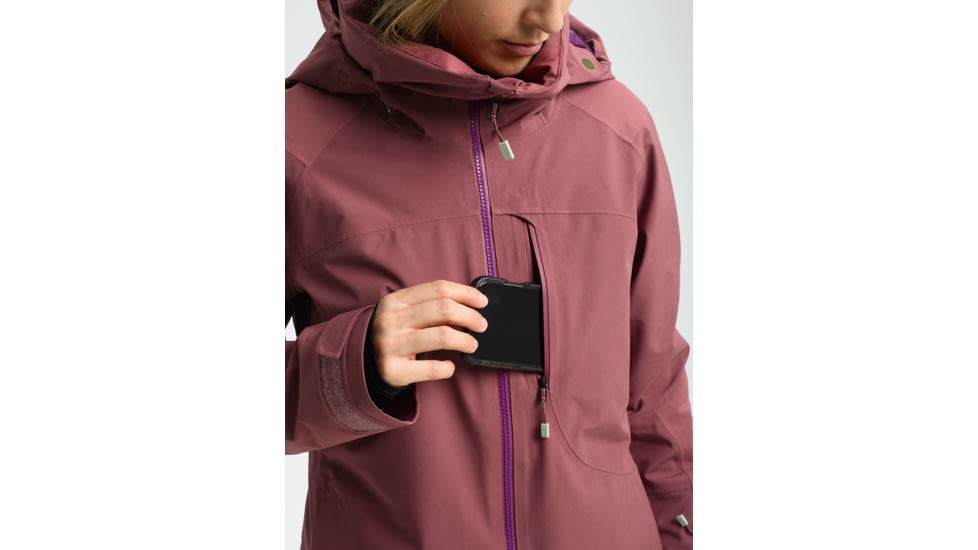 Burton Embark Jacket - Womens, Rose Brown, Medium, 10010106200-M