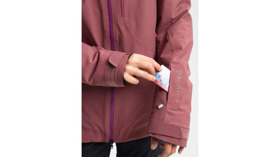 Burton Embark Jacket - Womens, Rose Brown, Medium, 10010106200-M