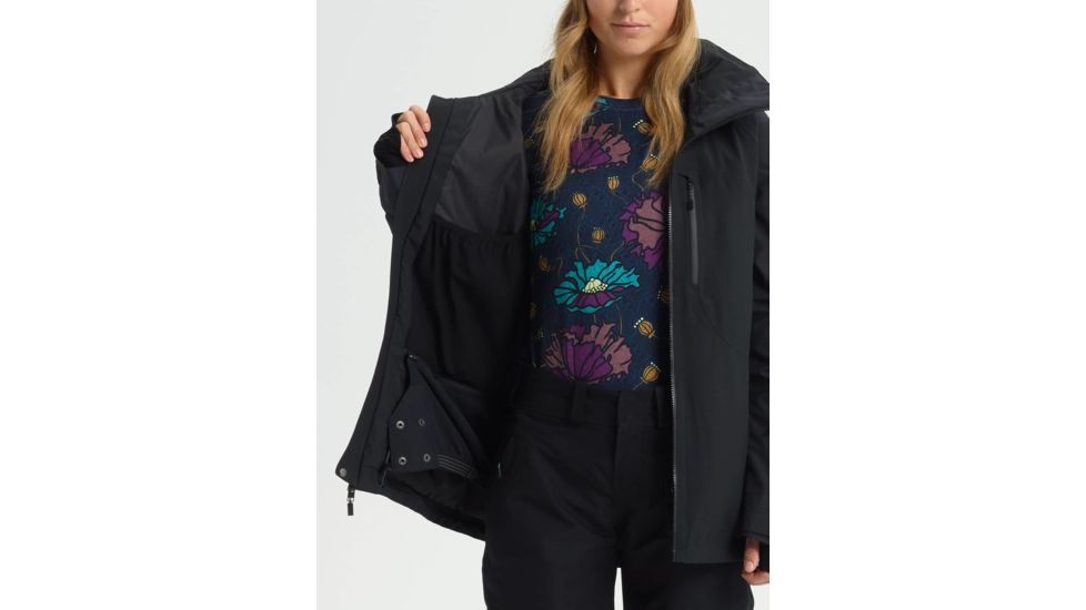 Burton Embark Jacket - Womens, True Black, Large, 10010106001-L