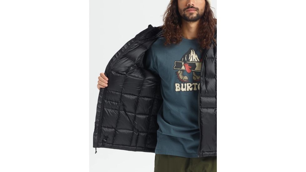 Burton Evergreen Down Hooded Insulator Jacket - Mens, True Black, Small, 17168103001-S