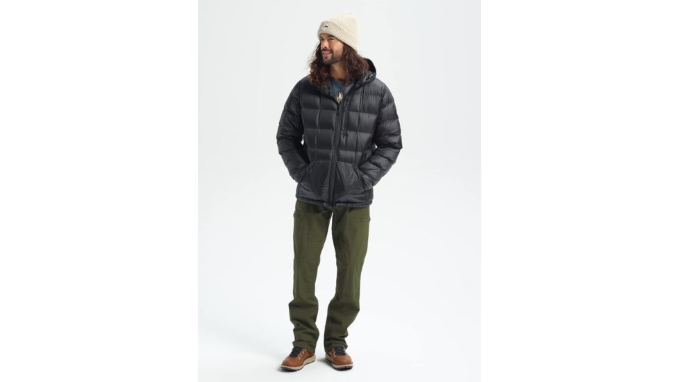 Burton Evergreen Down Hooded Insulator Jacket - Mens, True Black, Small, 17168103001-S