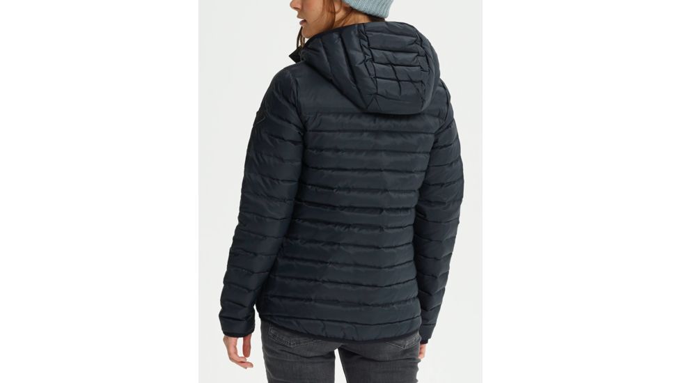 Burton Evergreen Down Hooded Insulator - Womens, True Black, Extra Small, 17165101001XS