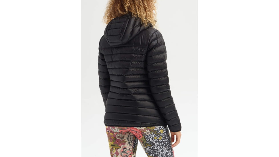 Burton Evergreen Down Hoody Insulator -Womens, True Black, Large, 19015102001-L