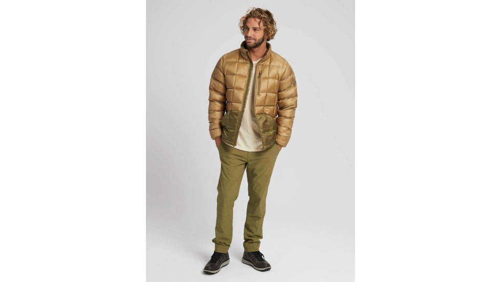 Burton Evergreen Down Jacket - Mens, Kelp, Small, 17169104250-S