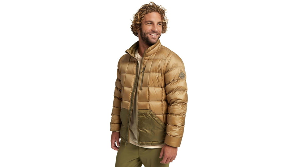 Burton Evergreen Down Jacket - Mens, Kelp, Small, 17169104250-S