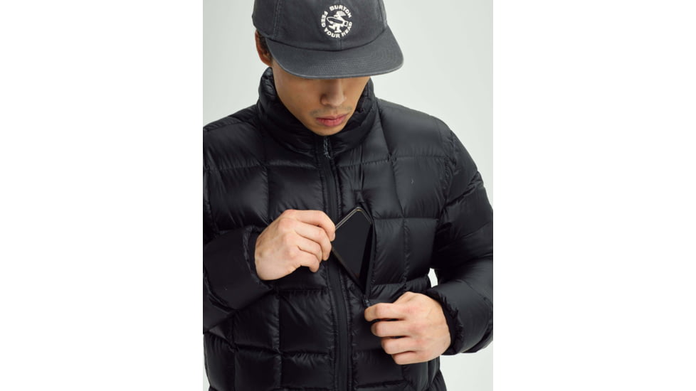 Burton Evergreen Down Jacket - Mens, True Black, Medium, 17169103001-M