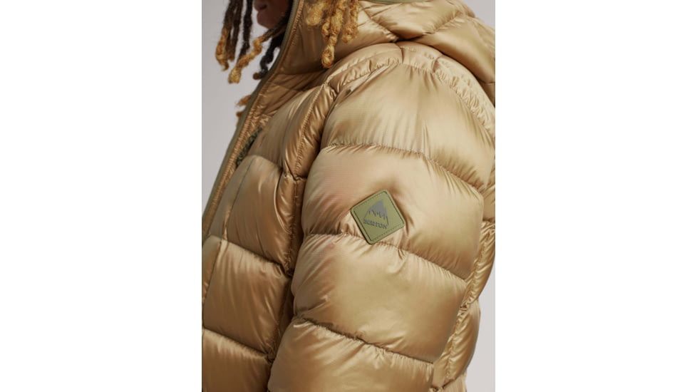 Burton Evergreen Hooded Down Jacket - Mens, Kelp, Medium, 17168104250-M