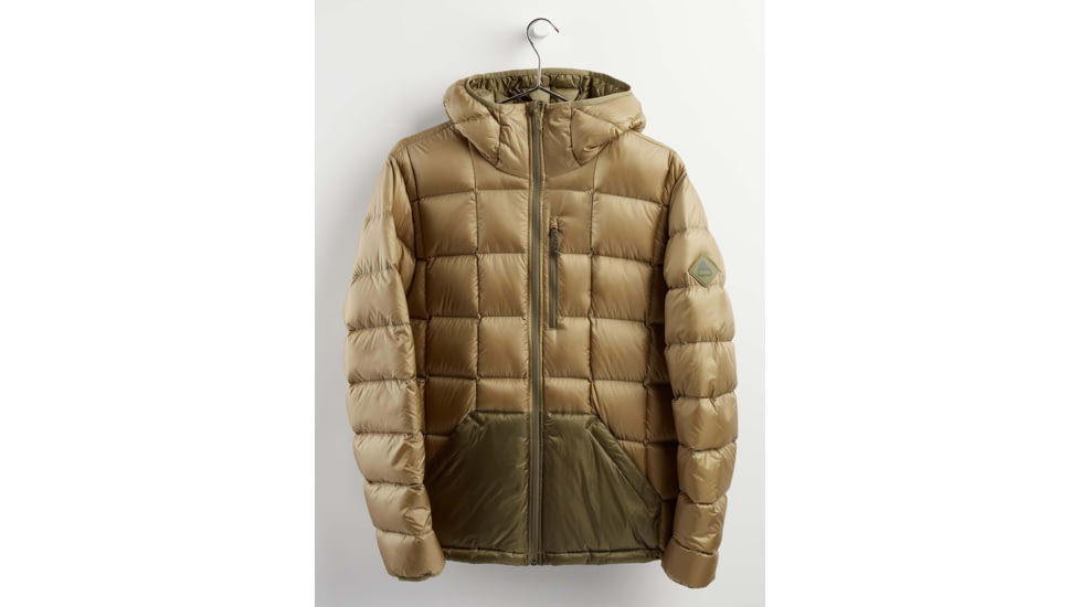 Burton Evergreen Hooded Down Jacket - Mens, Kelp, Medium, 17168104250-M